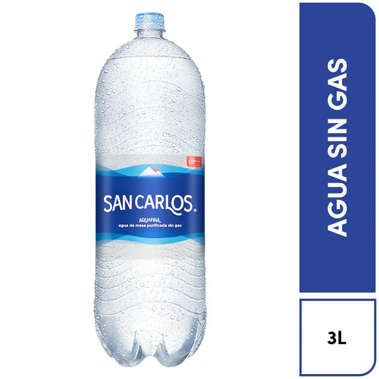 AGUA SAN CARLOS 3LT