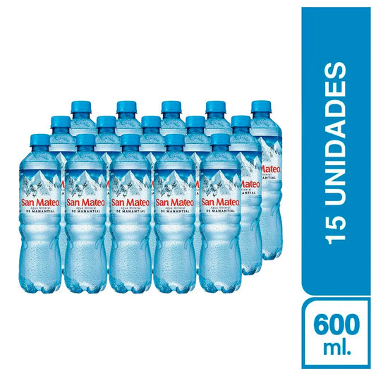 AGUA SAN MATEO 600ML