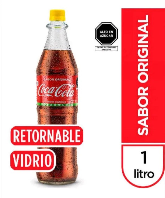 COCA COLA VIDRIO 1L