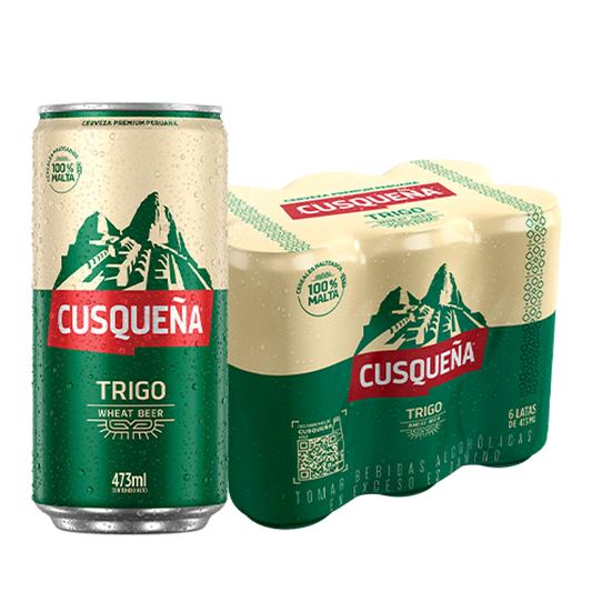 CERVEZA CUSQUEÑA TRIGO LATA 473ML