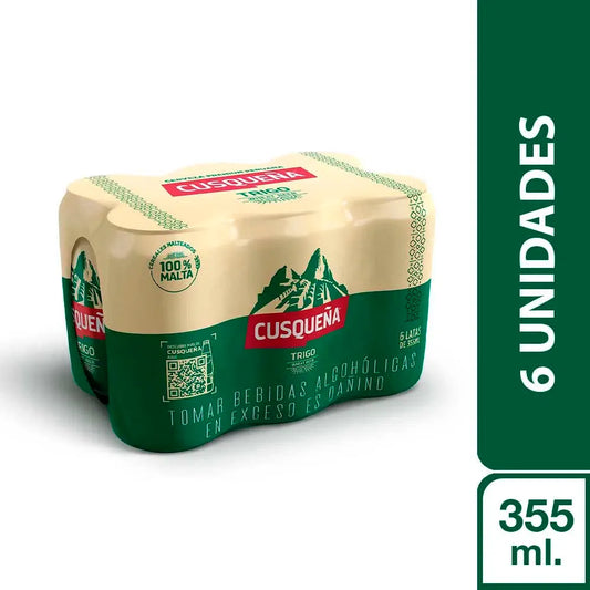 CERVEZA CUSQUEÑA TRIGO LATA 355ML