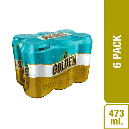 CERVEZA GOLDEN LATA 473ML