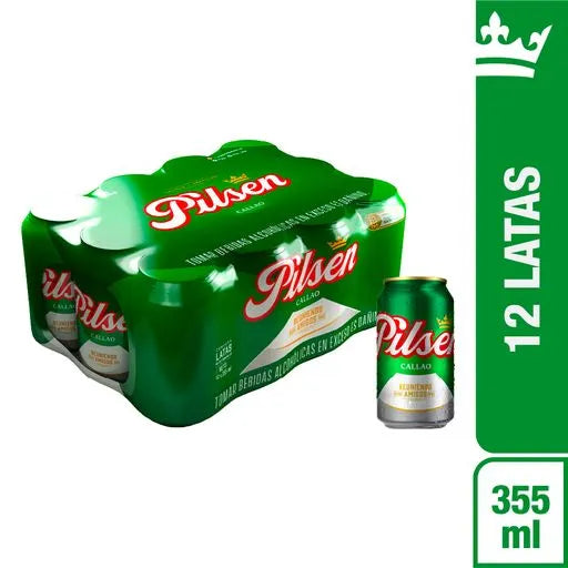 CERVEZA PILSEN CALLAO LATA 355ML